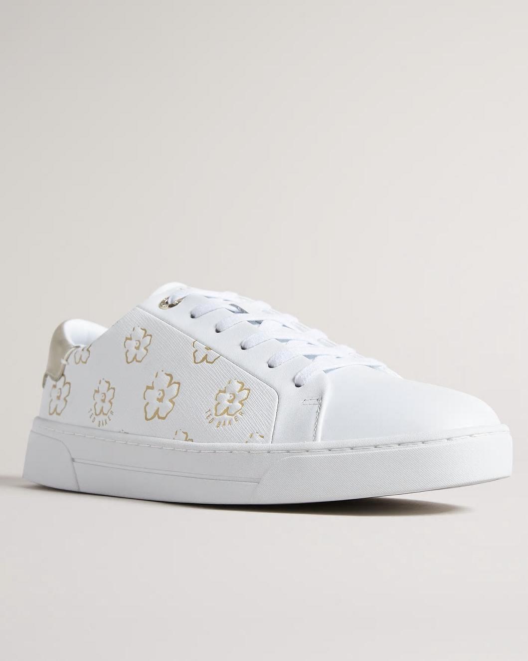 Buy Ted Baker Taliy Shoes Online - Women Sneakers White Gold